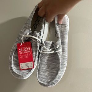 Glacier Grey Wendy Sox - Womens Hey Dudes NWT